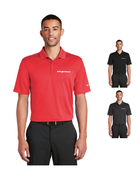 Nike Dri-FIT Classic Fit Players Polo with Flat Knit Collar