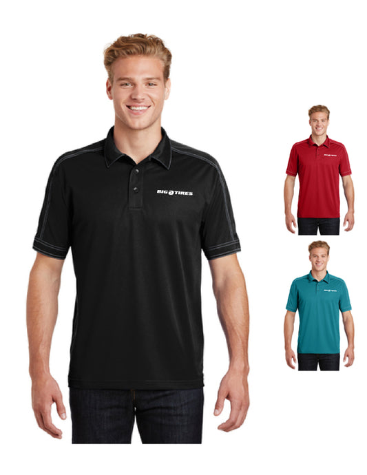 Sport-Tek Contrast Stitch Micropique Polo