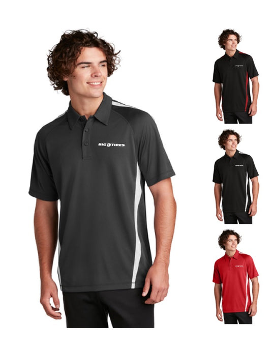 Sport-Tek® PosiCharge® Micro-Mesh Colorblock Polo